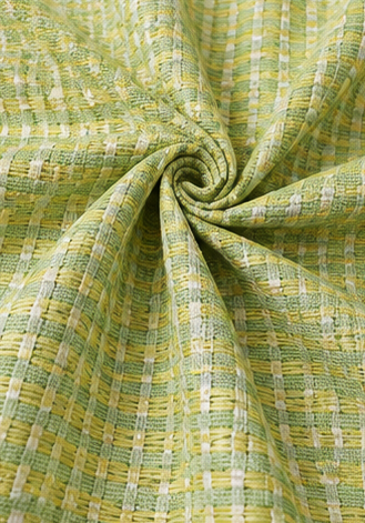 LOOVOX Green Cotton-Blend Woven Fabric Window Curtain (5 Feet - 152 cm & 4 Feet - 122 cm - Pack of 1)