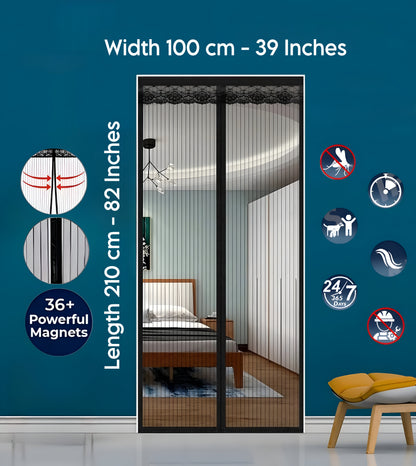 Magnetic Mosquito Curtains 100 x 210 cm
